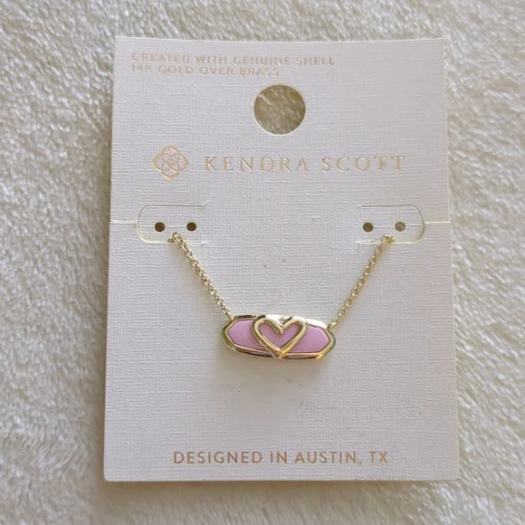 Kendra Scott Jewelry Kendra Scott Aria Heart Magnesite 4k Gold